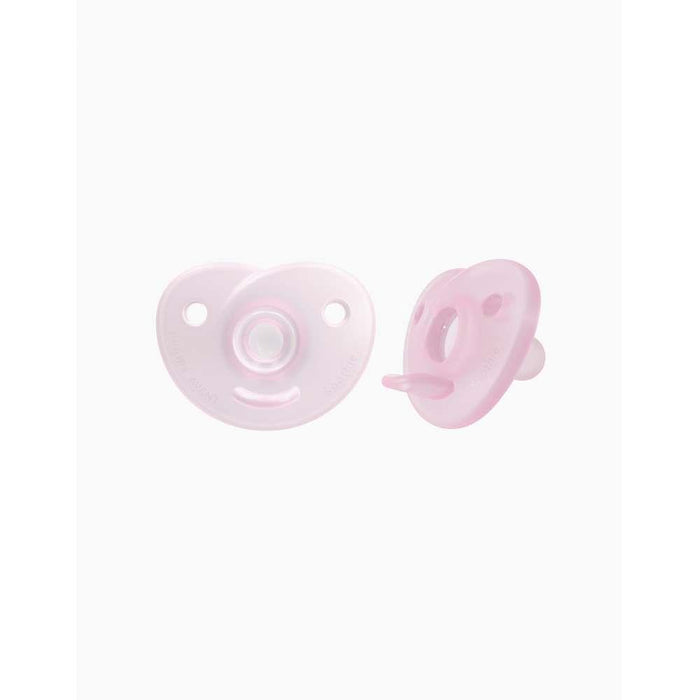 Avent Soothie Pacifier Girl 0-6m 2 Pieces