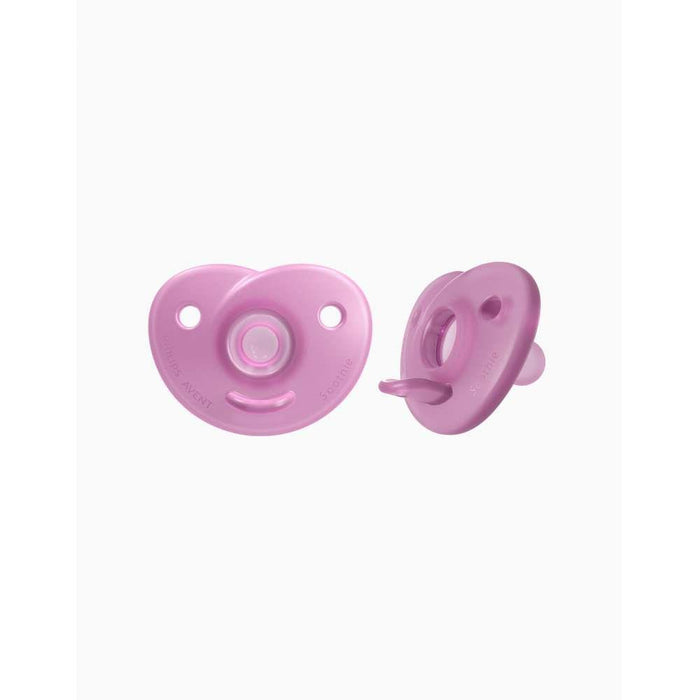 Avent Soothie Pacifier Girl 0-6m 2 Pieces