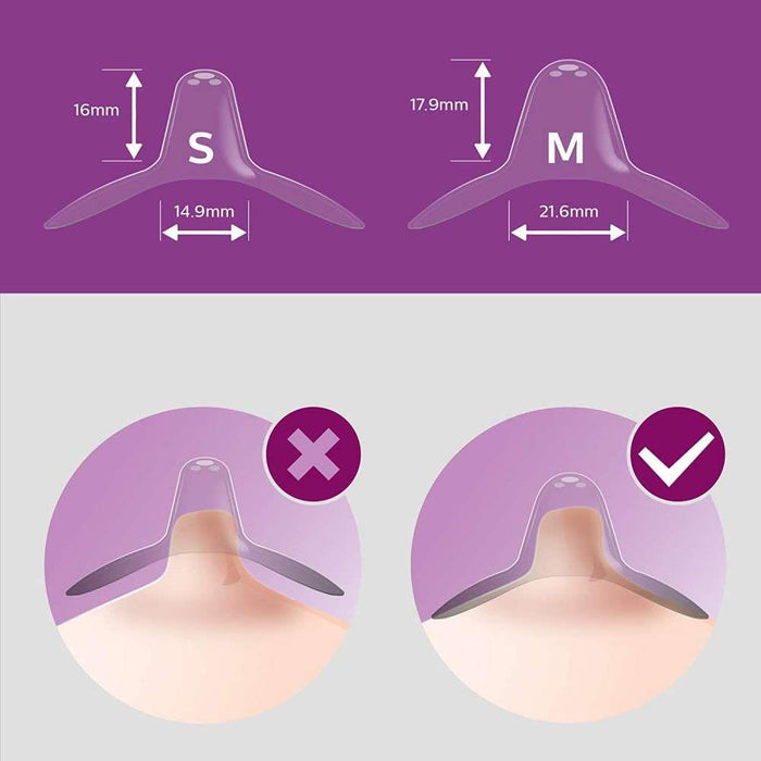 Avent 2 Protectores de Mamilos em Silicone Tamanho S