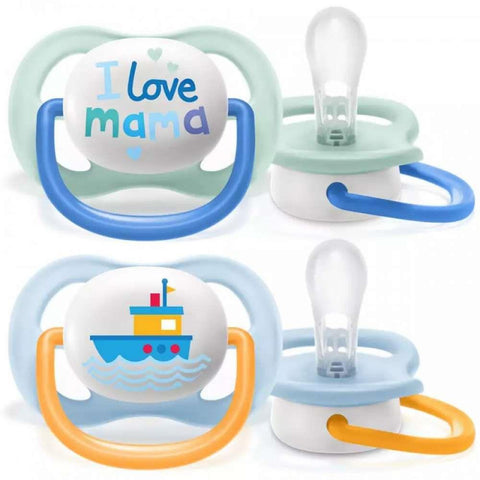 Avent Chupete 2 Ultra Air Happy 0-6m Niño