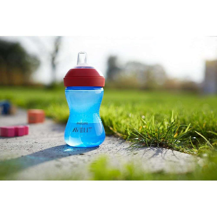 Avent Learning Cup Soft Spout Blue/Red