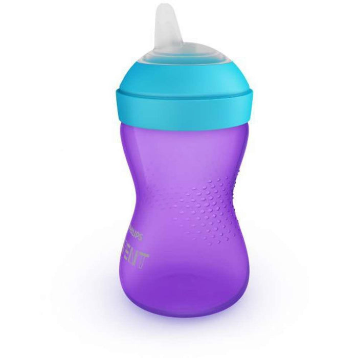 Avent Taza De Aprendizaje Con Pico Blando Lila/Azul