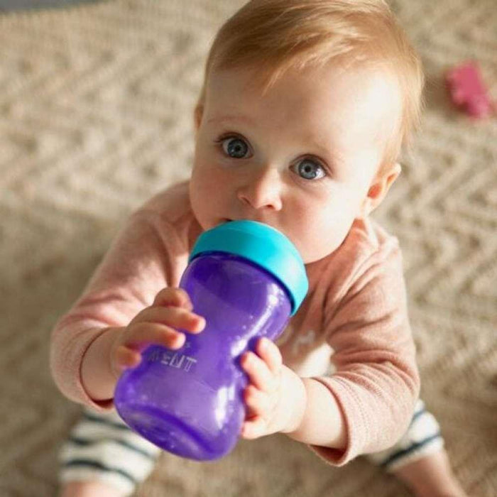 Avent Taza De Aprendizaje Con Pico Blando Lila/Azul