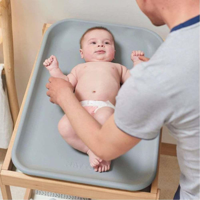 Nattou Silicone Diaper Changing Pad 70x50cm Gray