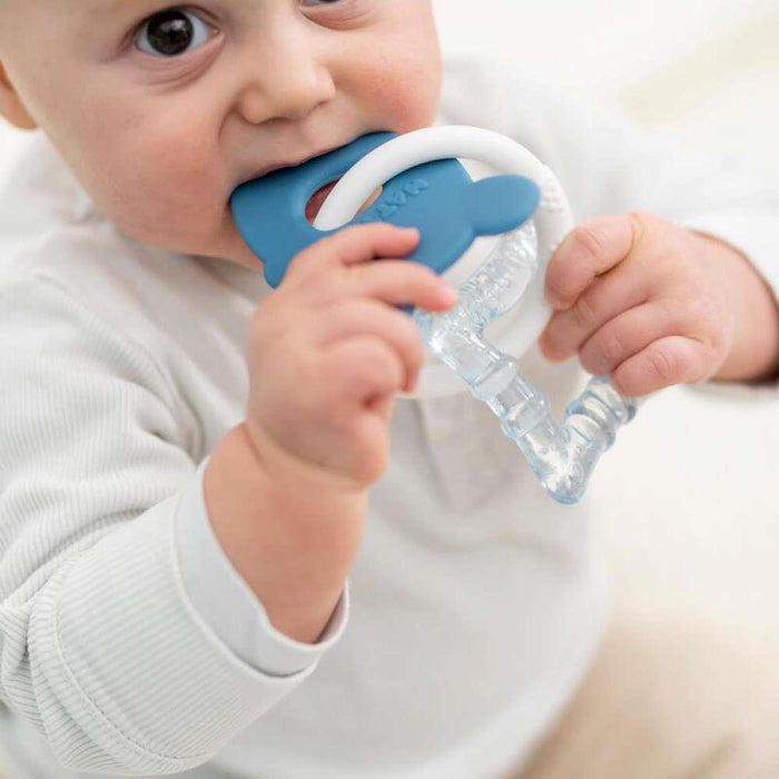 Nattou Blue Cold Silicone Teether