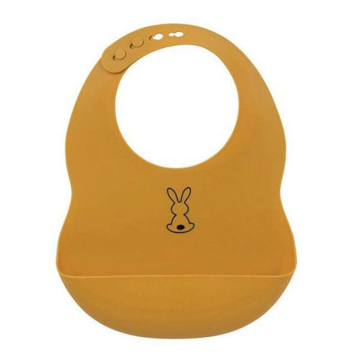 Nattou Ocher Silicone Bib