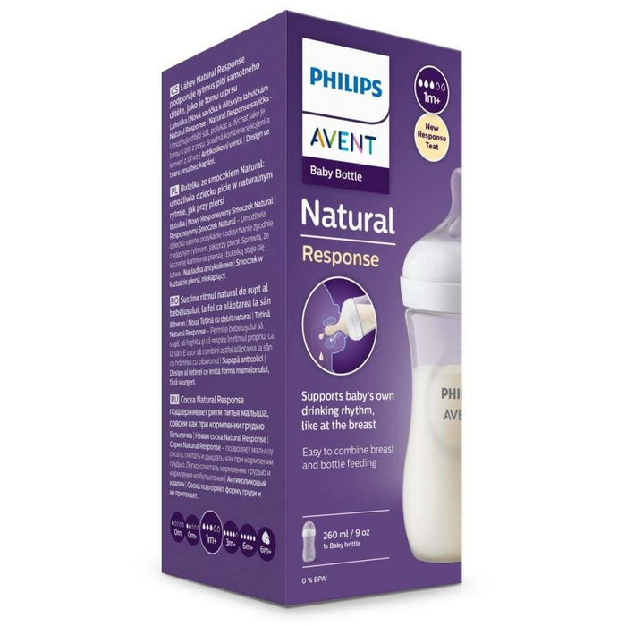 Philips Avent Biberón Natural Response 260ml