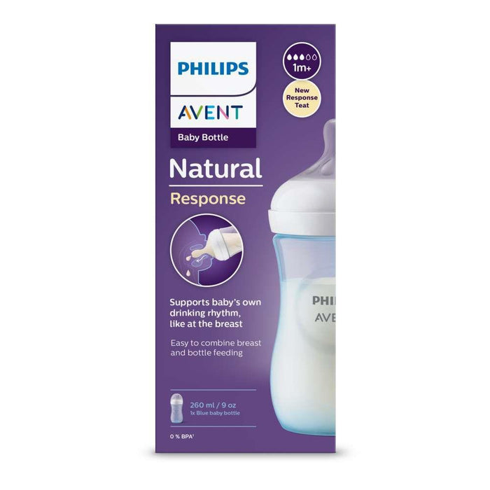 Philips Avent Biberón Natural Response Azul 260ml