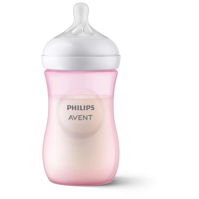 Philips Avent Natural Response Baby Bottle Pink 260ml