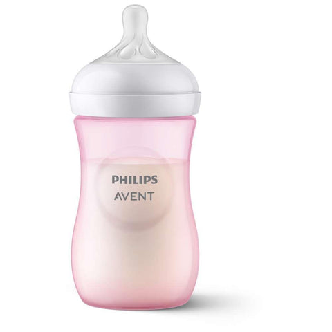 Natural Response Pink Baby Bottle 260ml