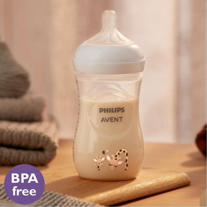 Philips Avent Biberón Natural Response Jirafa 260ml