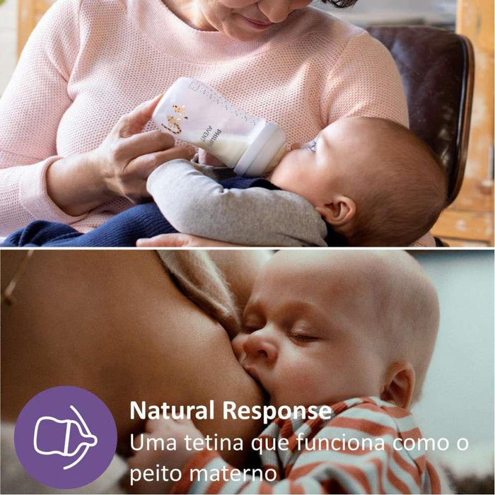 Philips Avent Biberón Natural Response Jirafa 260ml