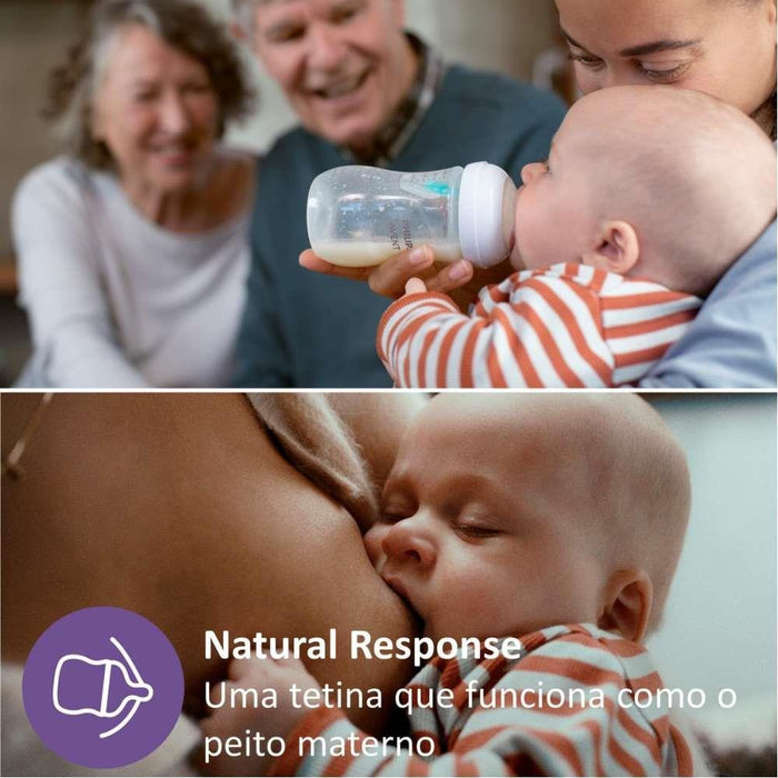 Philips Avent Natural Response Biberón Sin Aire 260ml