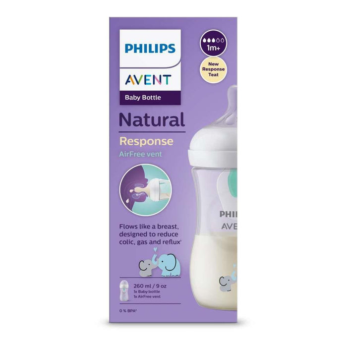 Philips Avent Biberón Natural Response Air Free Elefante 260ml