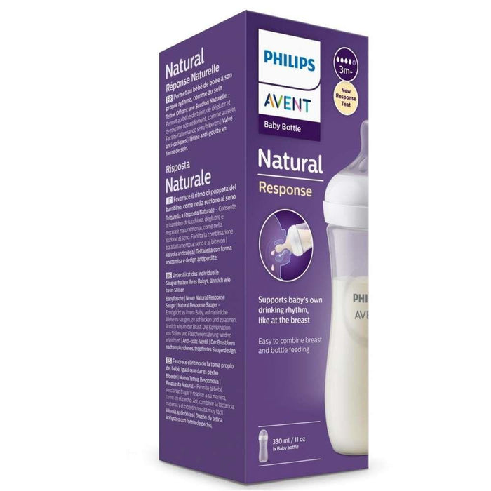 Phillips Avent Biberón Natural Response 330 ml