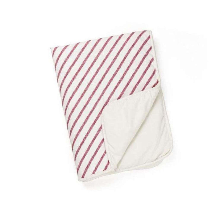 Doomoo Dream Stripes Ruby Organic Cotton Blanket