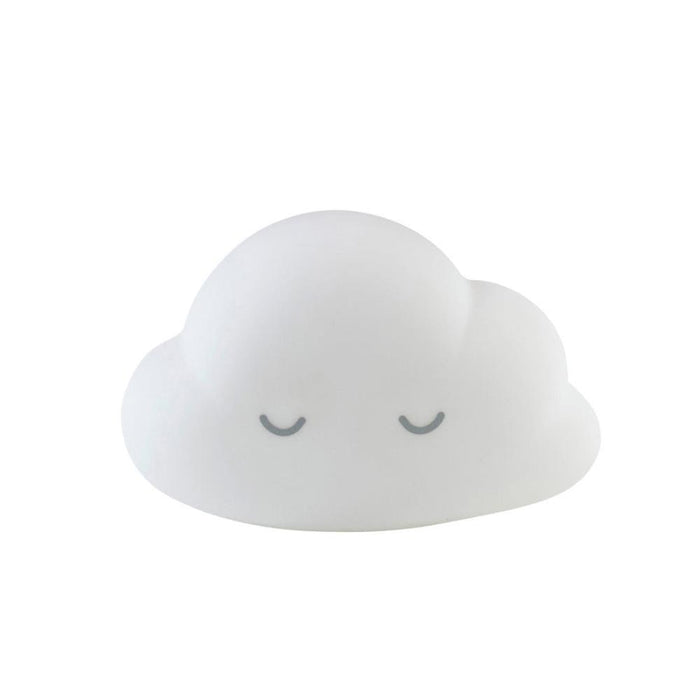 Luz Presença LED Nattou Nuvem em Silicone White 14cm