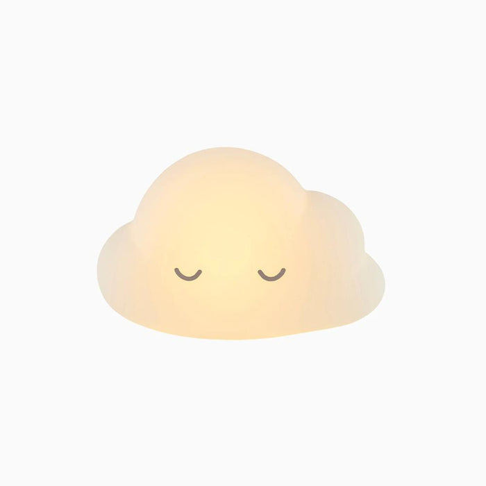 Luz Presença LED Nattou Nuvem em Silicone White 14cm