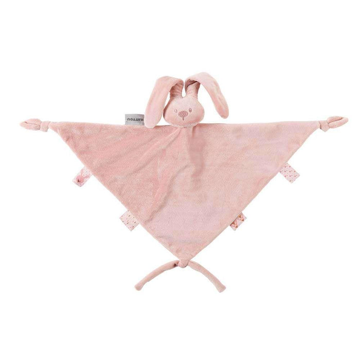 Nattou Lapidou Maxi Doudou Urso 100% Reciclado Rosa