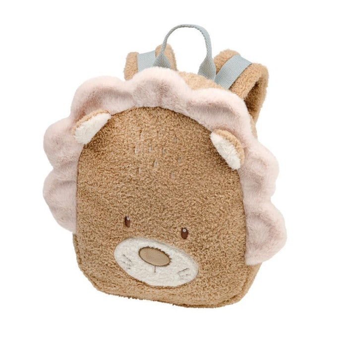 Mochila de Peluche Nattou Teddy Leão Caramel 33cm