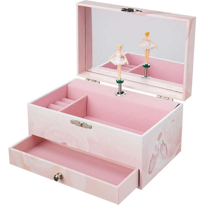 Trousselier Music Box Jellery Ballerina Pink