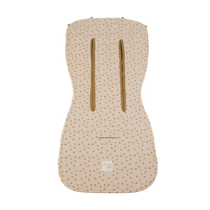 Hearts Poppy Cinnamon Mat