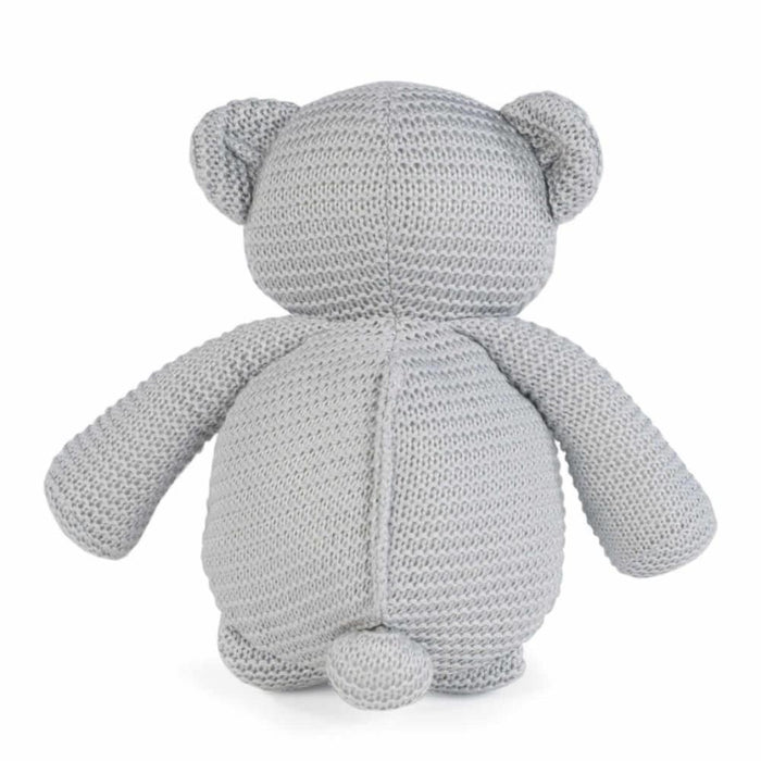 Osito De Peluche En Ganchillo Gris