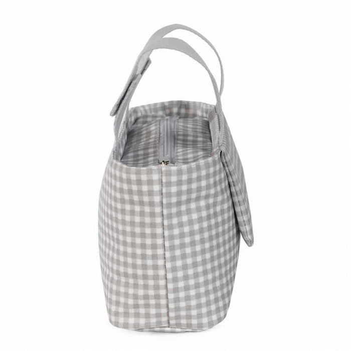 Bolso organizador gris I Love Vichy de Walking Mum