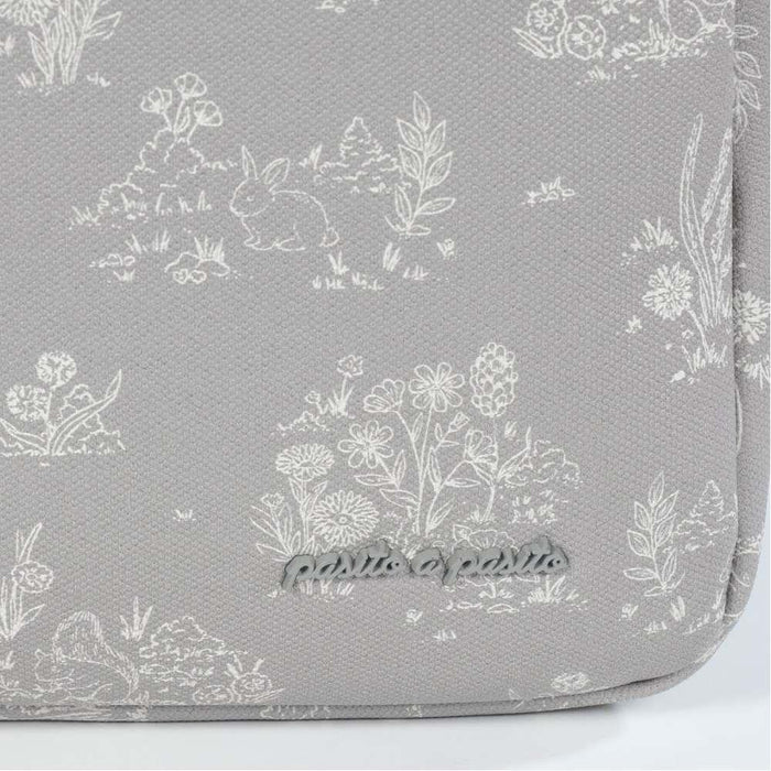 Saco com Muda Fraldas Toile Jouy Forest