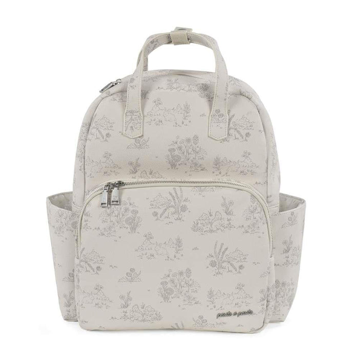 Mochila Toile de Jouy Cream