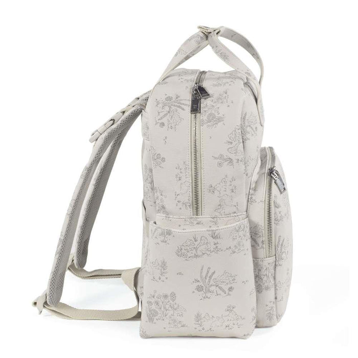 Mochila Toile de Jouy Cream