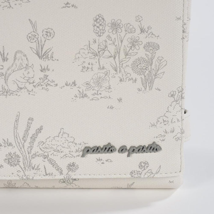 Muda Fraldas Toile de Jouy Cream