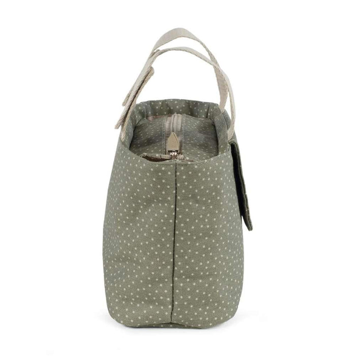 Bolsa Organizadora Polka Dot Poppy Moss