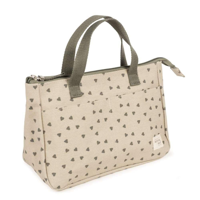 Necessaire Hearts Poppy Moss