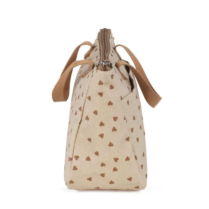 Necessaire Hearts Poppy Cinnamon