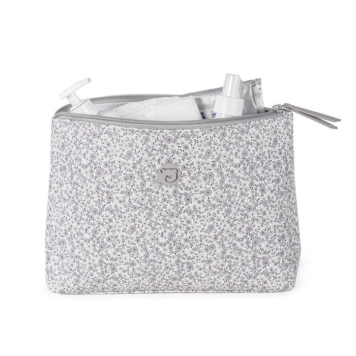 Necessaire Flower Mellow Cinza