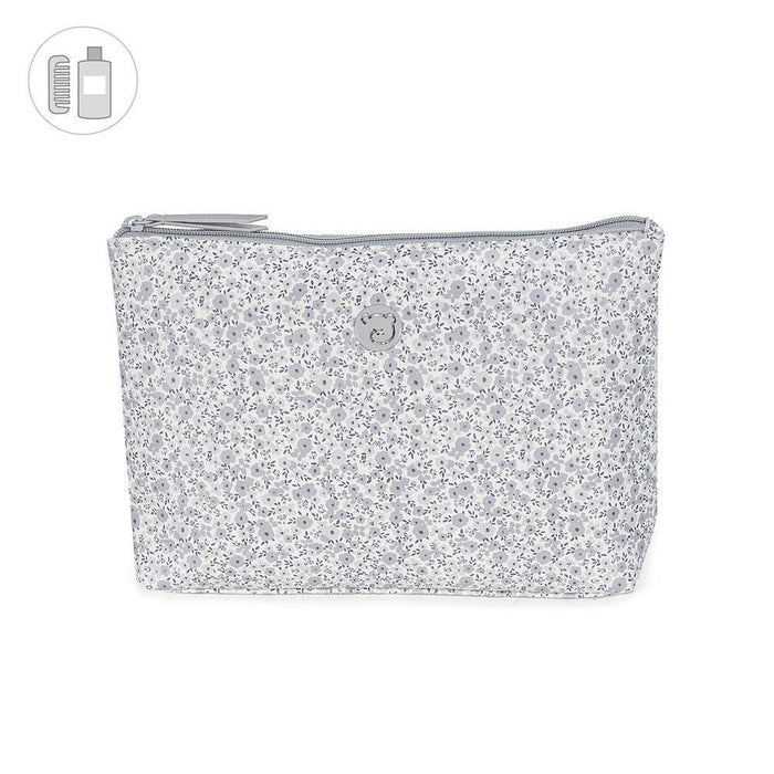 Necessaire Flower Mellow Cinza