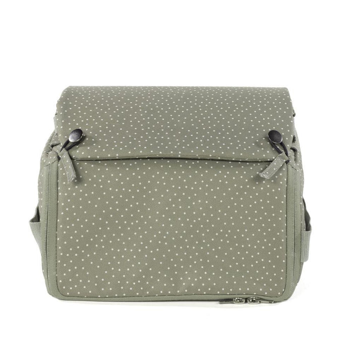 Cadeira da Papa Portátil Polka Dot Poppy Moss