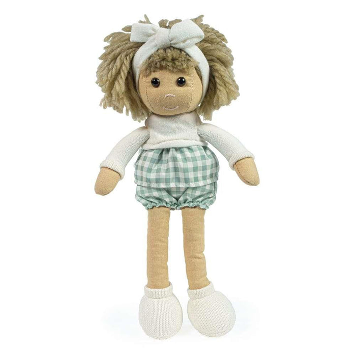 Boneca de Peluche Cris Vichy Verde