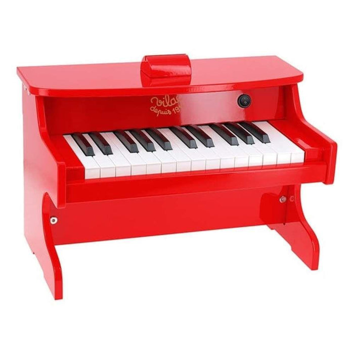 Piano Eletrónico Vermelho