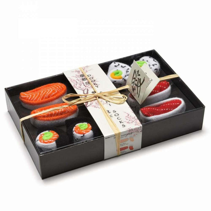 Dooky Caixa com 4 Pares de Meias Sushi