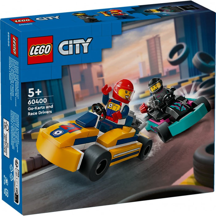 Lego City Carros de Karting e Pilotos 99 Peças